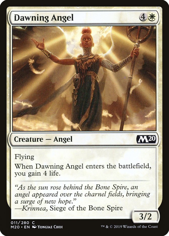Dawning Angel [Core Set 2020] - The Mythic Store | 24h Order Processing