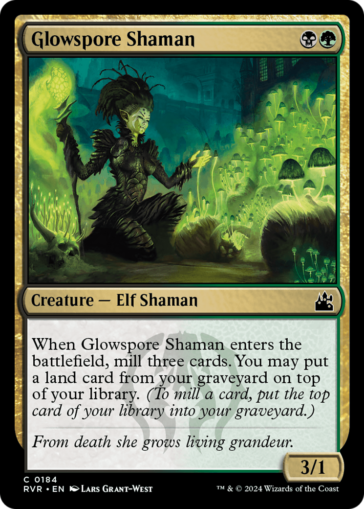 Glowspore Shaman [Ravnica Remastered] - The Mythic Store | 24h Order Processing