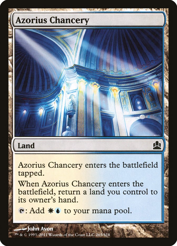 Azorius Chancery [Commander 2011] - The Mythic Store | 24h Order Processing