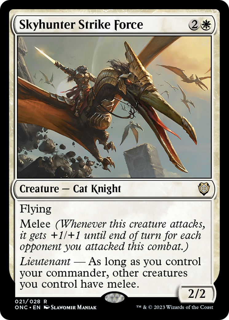 Skyhunter Strike Force [Phyrexia: All Will Be One Commander] - The Mythic Store | 24h Order Processing