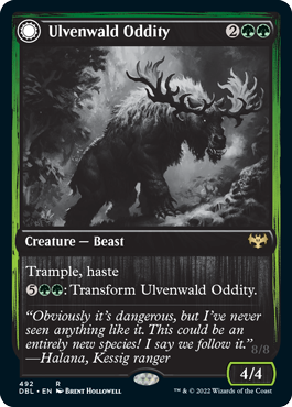 Ulvenwald Oddity // Ulvenwald Behemoth [Innistrad: Double Feature] - The Mythic Store | 24h Order Processing