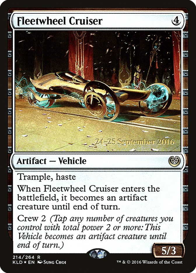 Fleetwheel Cruiser [Kaladesh Prerelease Promos] - The Mythic Store | 24h Order Processing