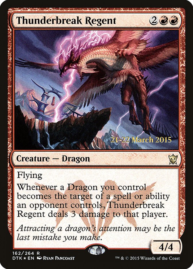 Thunderbreak Regent [Dragons of Tarkir Prerelease Promos] - The Mythic Store | 24h Order Processing