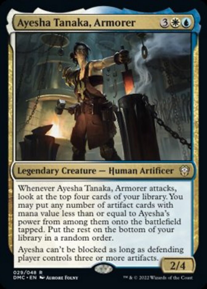 Ayesha Tanaka, Armorer [Dominaria United Commander] - The Mythic Store | 24h Order Processing