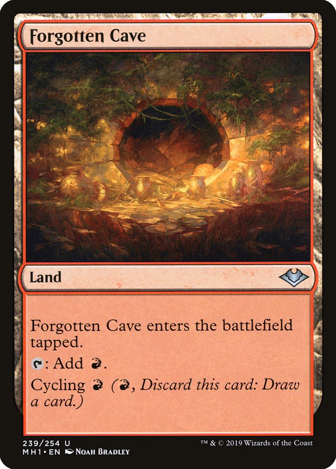 Forgotten Cave [Modern Horizons] - The Mythic Store | 24h Order Processing