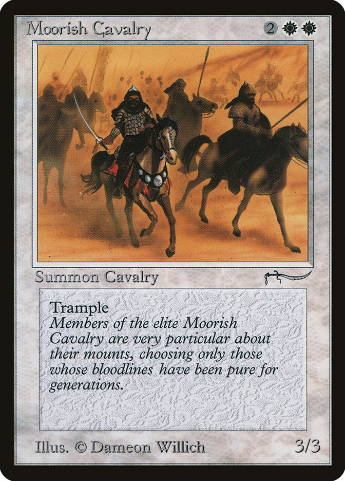 Moorish Cavalry (Dark Mana Cost) [Arabian Nights] - The Mythic Store | 24h Order Processing