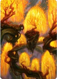 Grove of the Burnwillows Art Card [Zendikar Rising Art Series] - The Mythic Store | 24h Order Processing