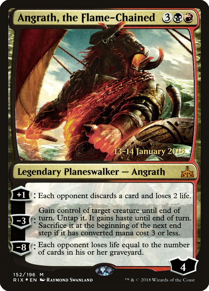 Angrath, the Flame-Chained [Rivals of Ixalan Prerelease Promos] - The Mythic Store | 24h Order Processing