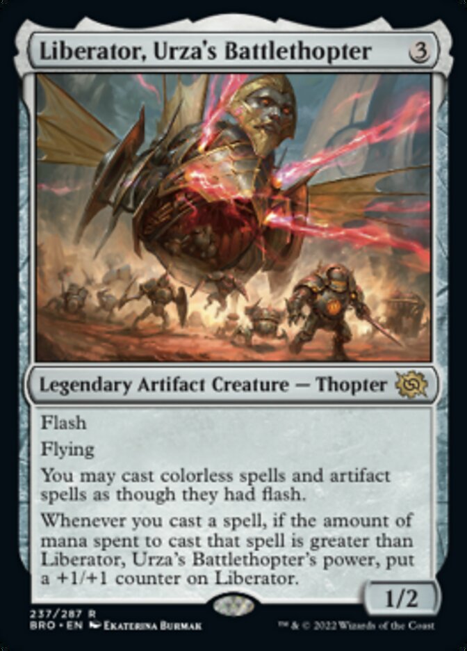 Liberator, Urza's Battlethopter [The Brothers' War] - The Mythic Store | 24h Order Processing