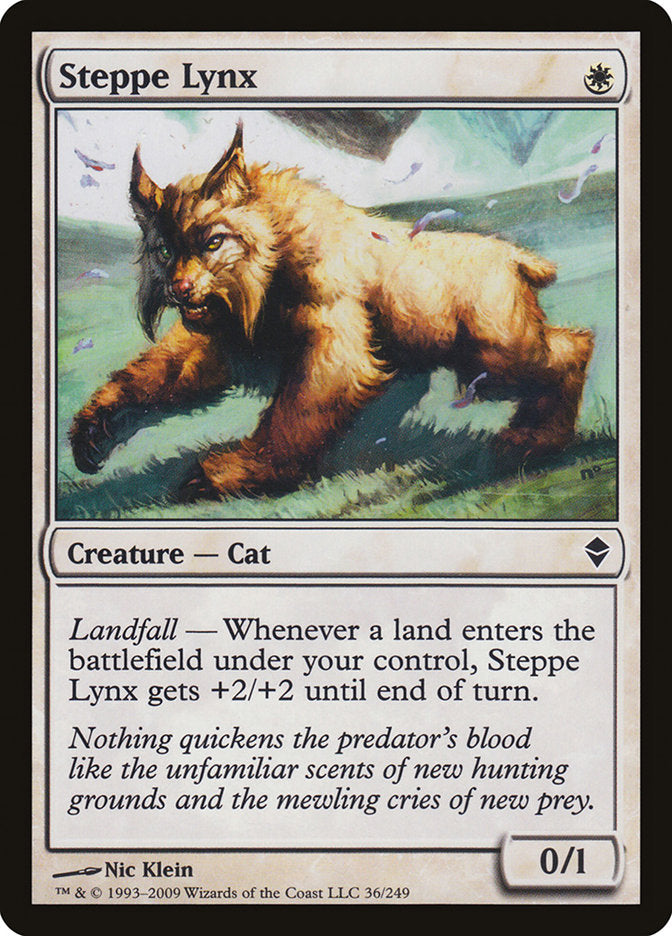 Steppe Lynx [Zendikar] - The Mythic Store | 24h Order Processing