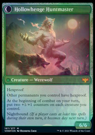 Avabruck Caretaker // Hollowhenge Huntmaster [Innistrad: Crimson Vow Prerelease Promos] - The Mythic Store | 24h Order Processing