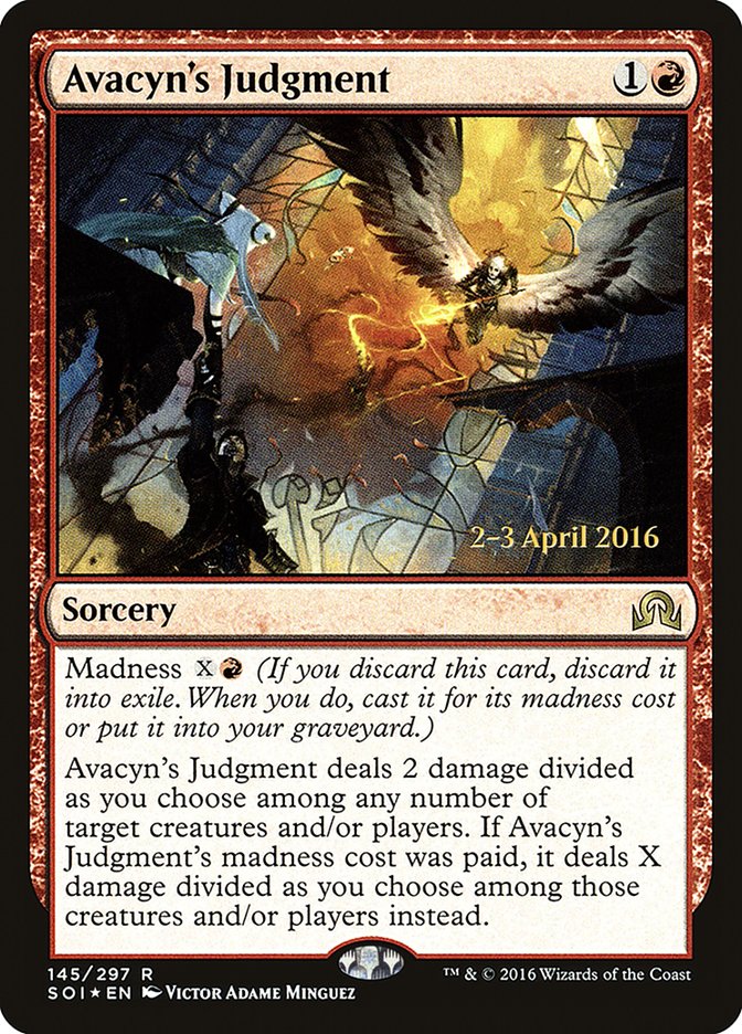 Avacyn's Judgment [Shadows over Innistrad Prerelease Promos] - The Mythic Store | 24h Order Processing