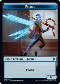 Faerie // Food (16) Double-Sided Token [Throne of Eldraine Tokens] - The Mythic Store | 24h Order Processing