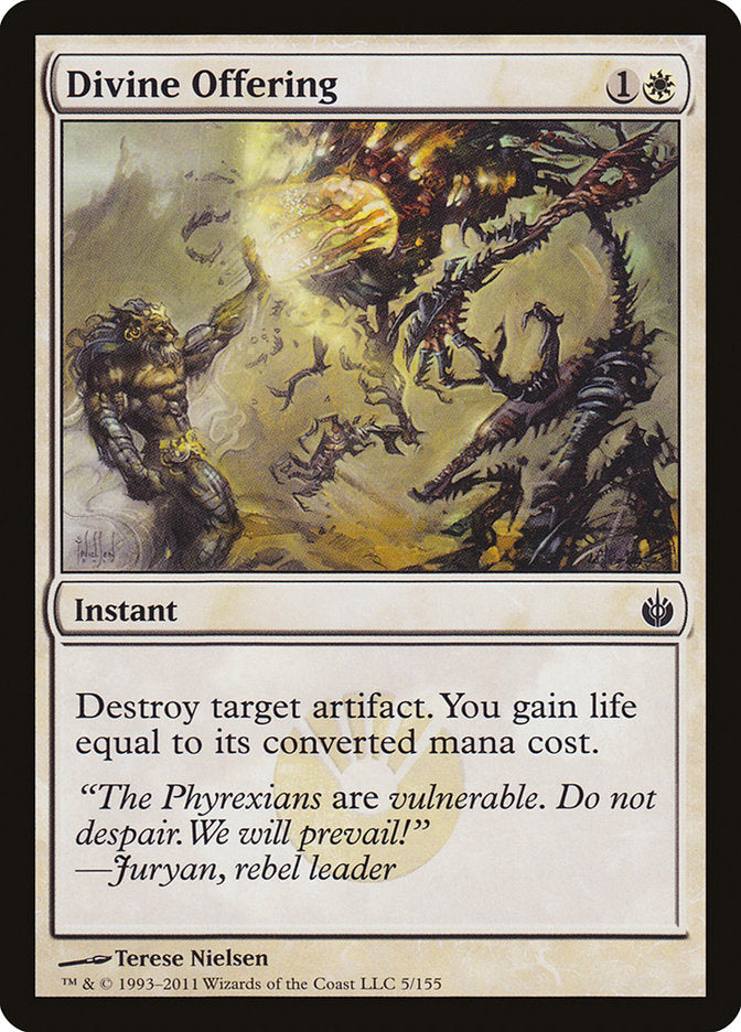 Divine Offering [Mirrodin Besieged] - The Mythic Store | 24h Order Processing