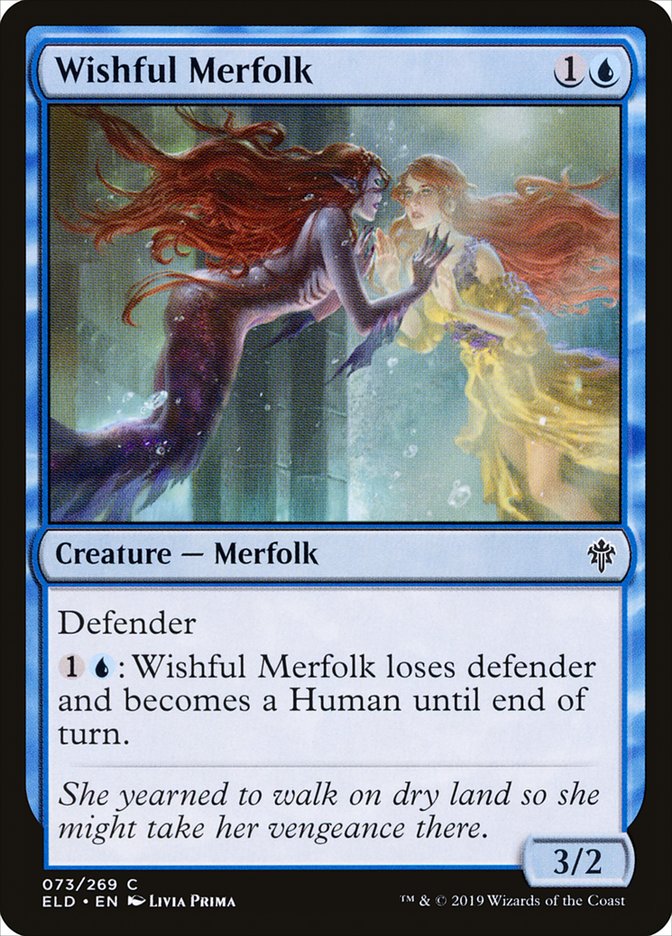 Wishful Merfolk [Throne of Eldraine] - The Mythic Store | 24h Order Processing