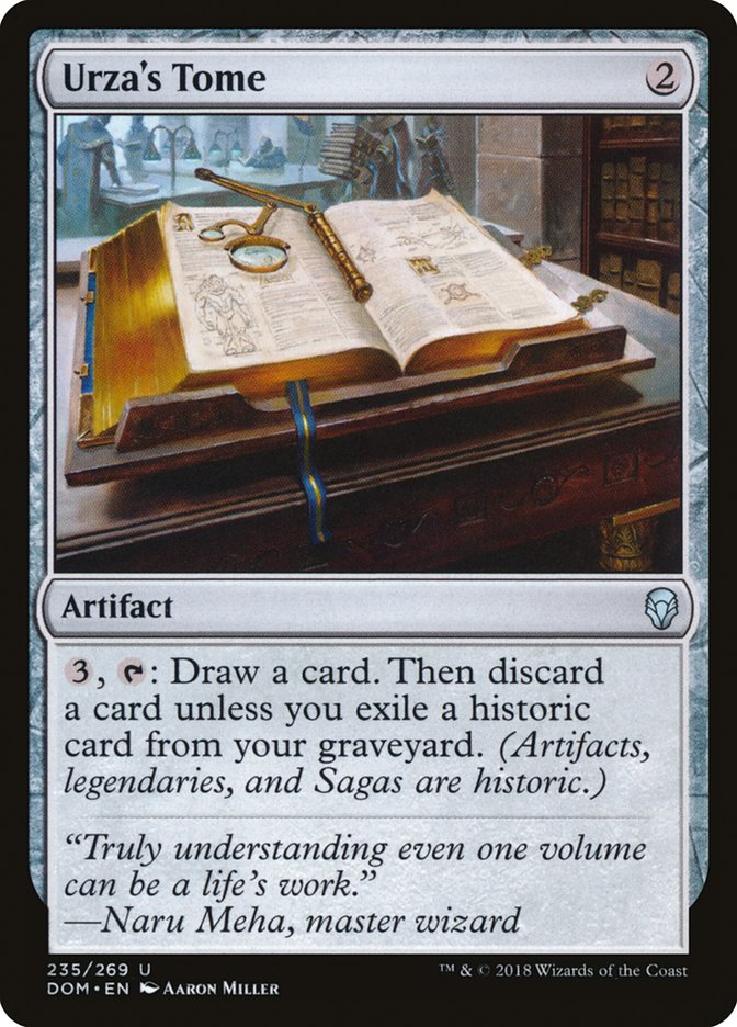 Urza's Tome [Dominaria] - The Mythic Store | 24h Order Processing