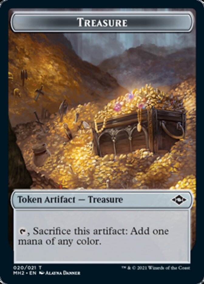 Treasure Token (20) [Modern Horizons 2 Tokens] - The Mythic Store | 24h Order Processing