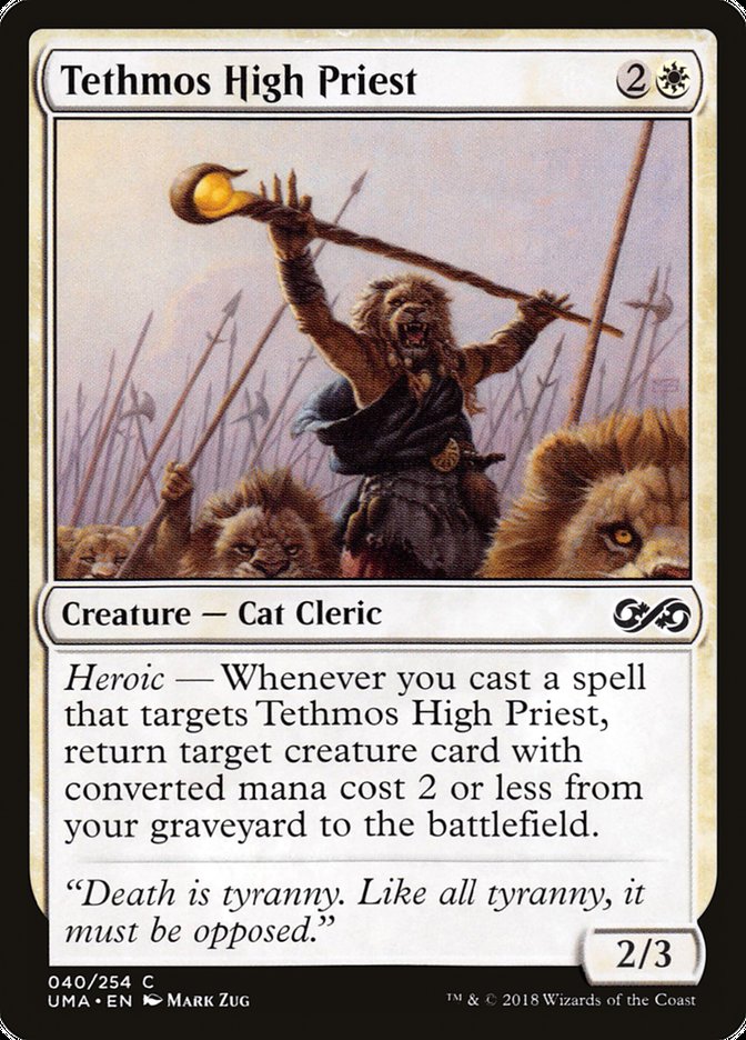 Tethmos High Priest [Ultimate Masters] - The Mythic Store | 24h Order Processing