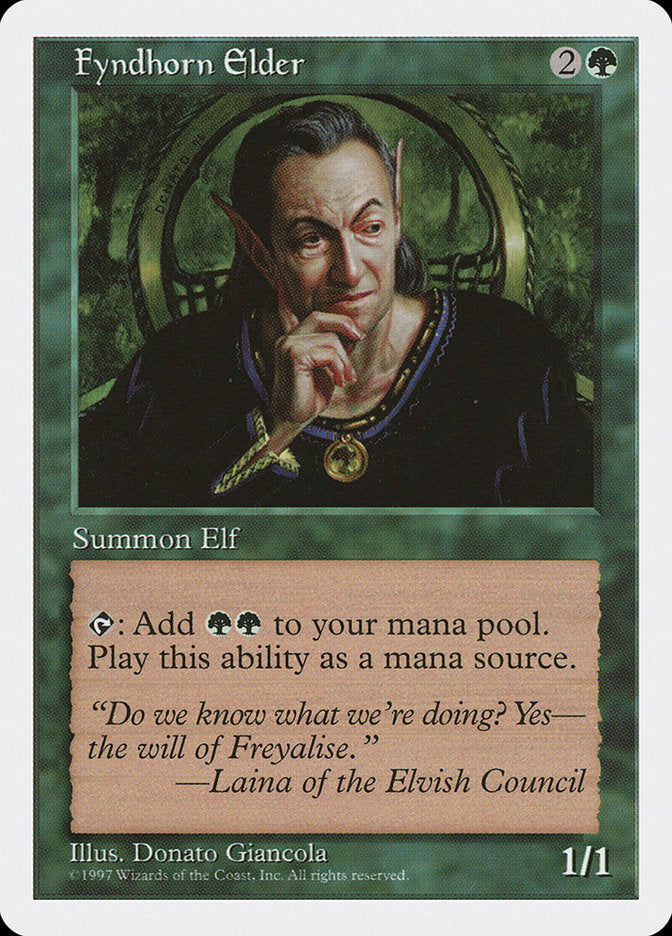 Fyndhorn Elder [Fifth Edition] - The Mythic Store | 24h Order Processing