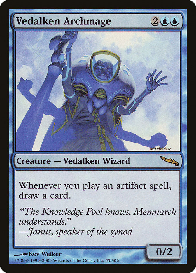 Vedalken Archmage [Mirrodin] - The Mythic Store | 24h Order Processing