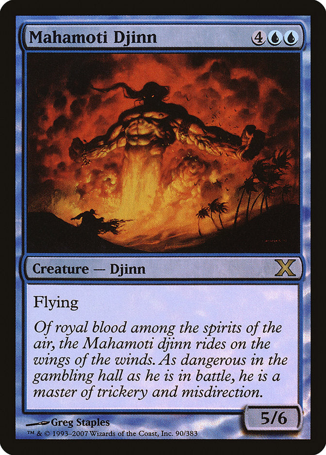 Mahamoti Djinn (Premium Foil) [Tenth Edition] - The Mythic Store | 24h Order Processing