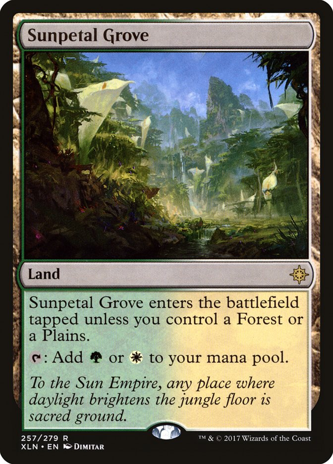 Sunpetal Grove [Ixalan] - The Mythic Store | 24h Order Processing