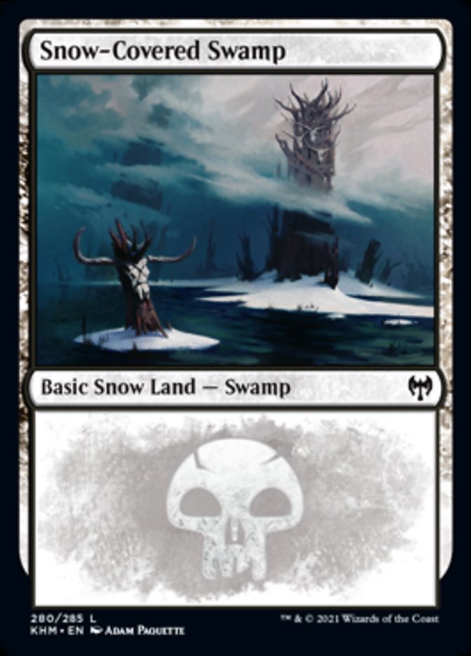 Snow-Covered Swamp (280) [Kaldheim] - The Mythic Store | 24h Order Processing
