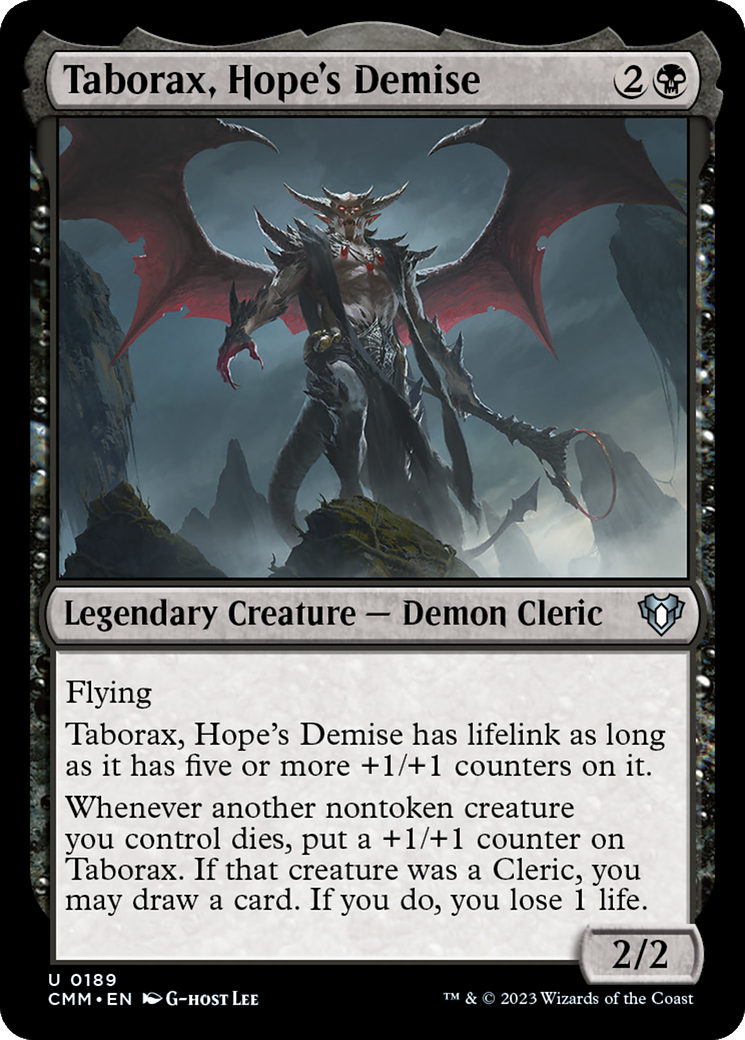 Taborax, Hope's Demise [Commander Masters] - The Mythic Store | 24h Order Processing