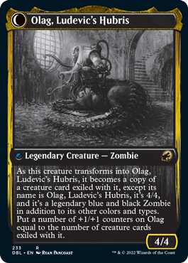 Ludevic, Necrogenius // Olag, Ludevic's Hubris [Innistrad: Double Feature] - The Mythic Store | 24h Order Processing