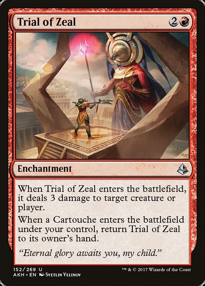 Trial of Zeal [Amonkhet] - The Mythic Store | 24h Order Processing