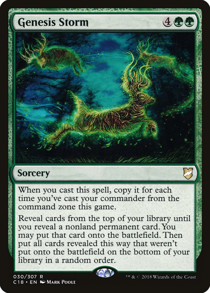 Genesis Storm [Commander 2018] - The Mythic Store | 24h Order Processing