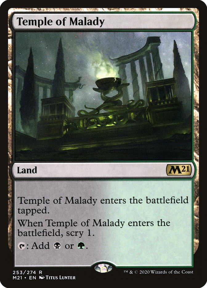 Temple of Malady [Core Set 2021] - The Mythic Store | 24h Order Processing