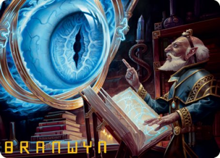 Contact Other Plane Art Card (Gold-Stamped Signature) [Dungeons & Dragons: Adventures in the Forgotten Realms Art Series] - The Mythic Store | 24h Order Processing