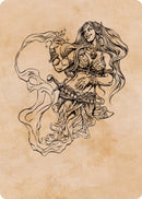 Djinni Windseer (Showcase) Art Card [Dungeons & Dragons: Adventures in the Forgotten Realms Art Series] - The Mythic Store | 24h Order Processing