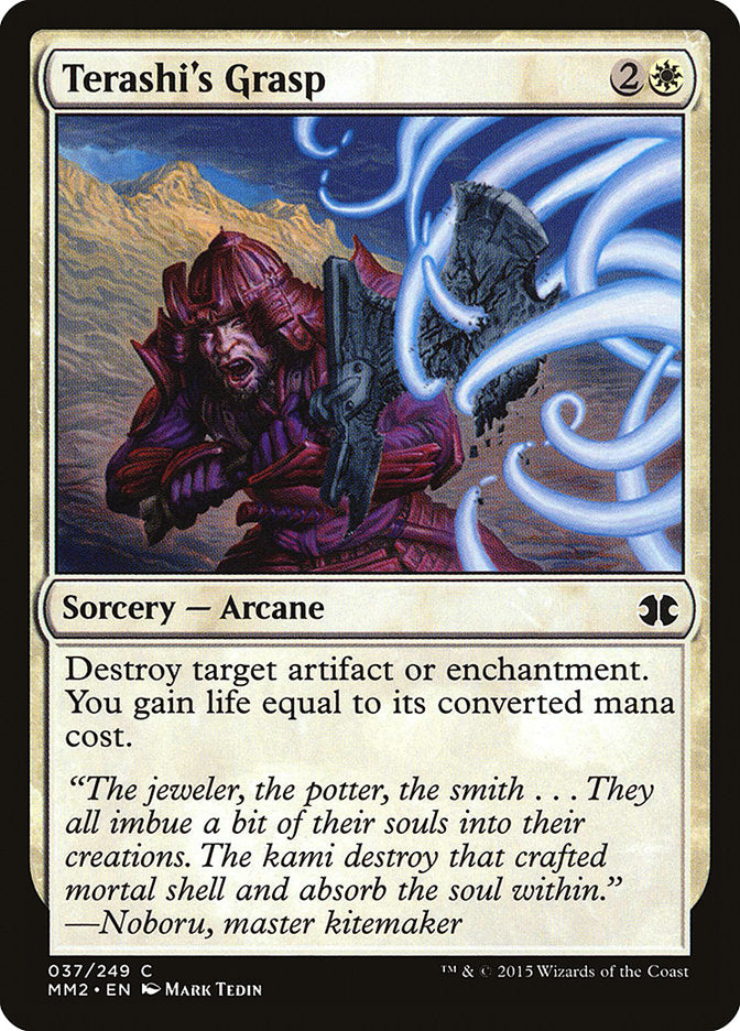 Terashi's Grasp [Modern Masters 2015] - The Mythic Store | 24h Order Processing