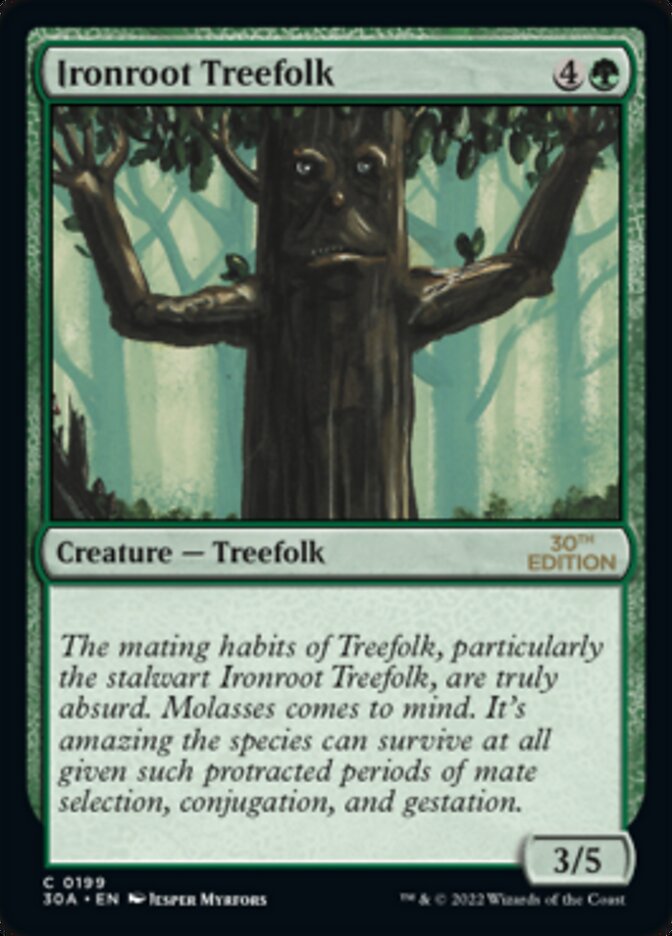 Ironroot Treefolk [30th Anniversary Edition] - The Mythic Store | 24h Order Processing