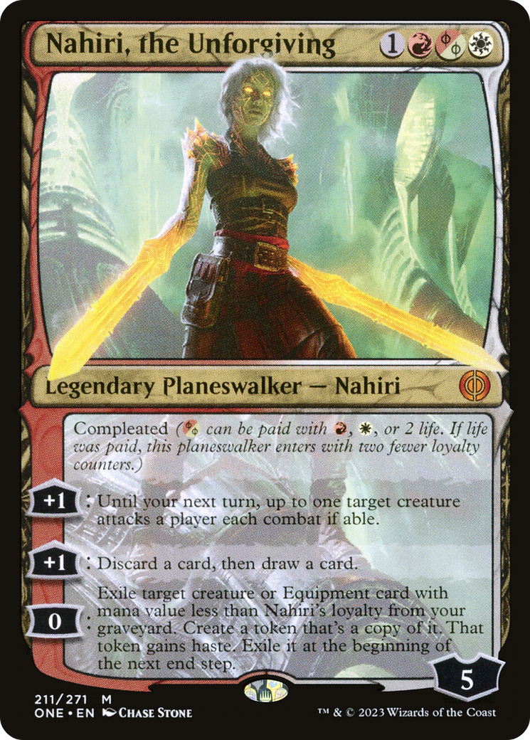 Nahiri, the Unforgiving [Phyrexia: All Will Be One] - The Mythic Store | 24h Order Processing