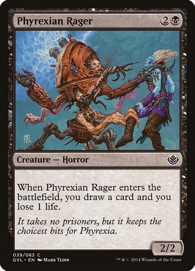 Phyrexian Rager (Garruk vs. Liliana) [Duel Decks Anthology] - The Mythic Store | 24h Order Processing