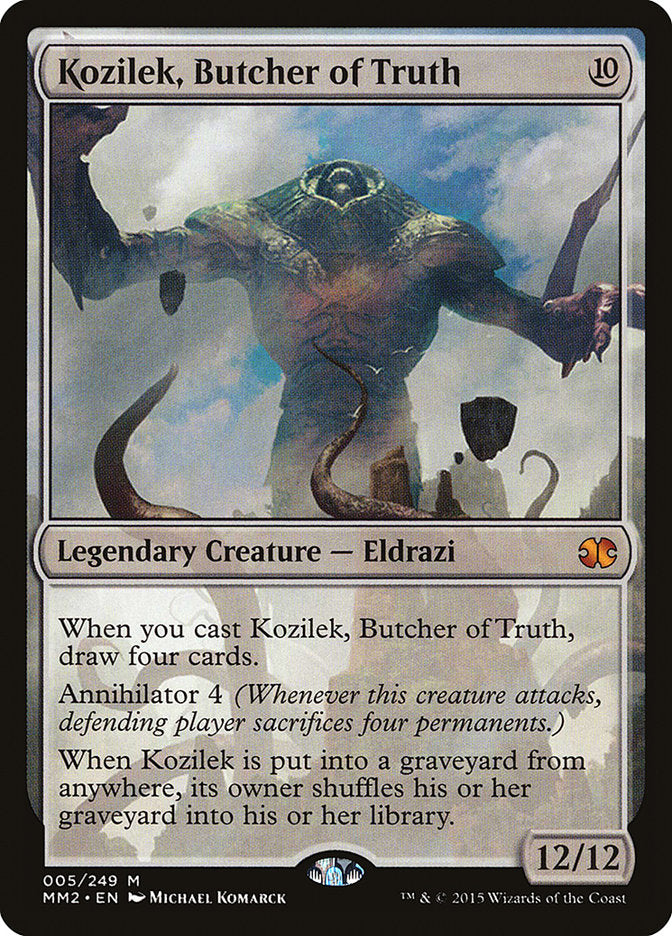 Kozilek, Butcher of Truth [Modern Masters 2015] - The Mythic Store | 24h Order Processing