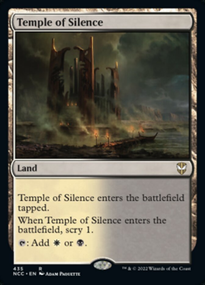 Temple of Silence [Streets of New Capenna Commander] - The Mythic Store | 24h Order Processing