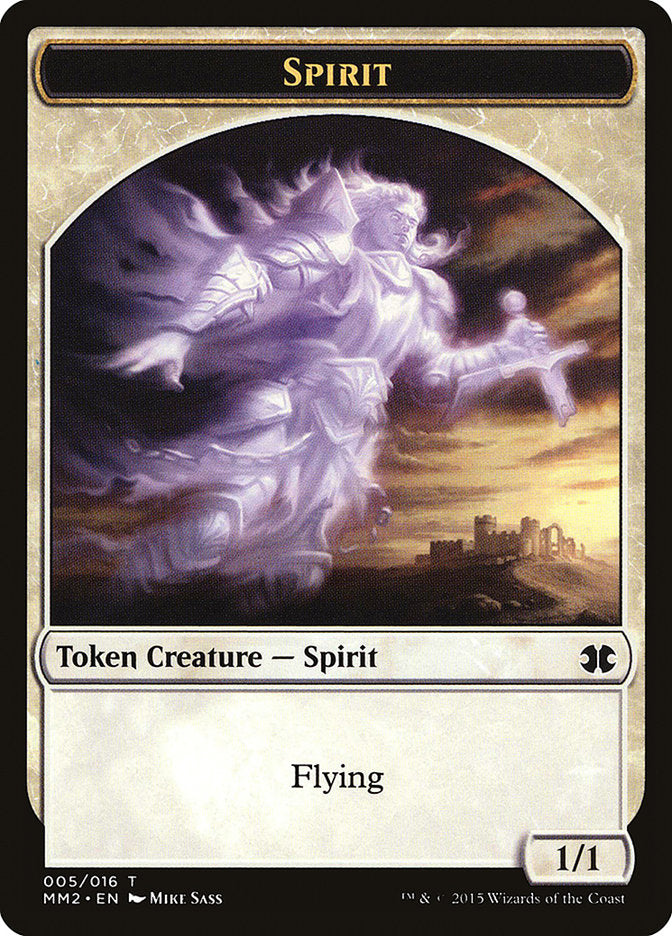 Spirit Token [Modern Masters 2015 Tokens] - The Mythic Store | 24h Order Processing