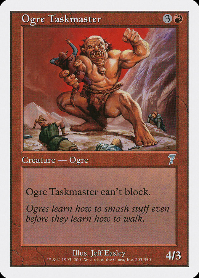 Ogre Taskmaster [Seventh Edition] - The Mythic Store | 24h Order Processing