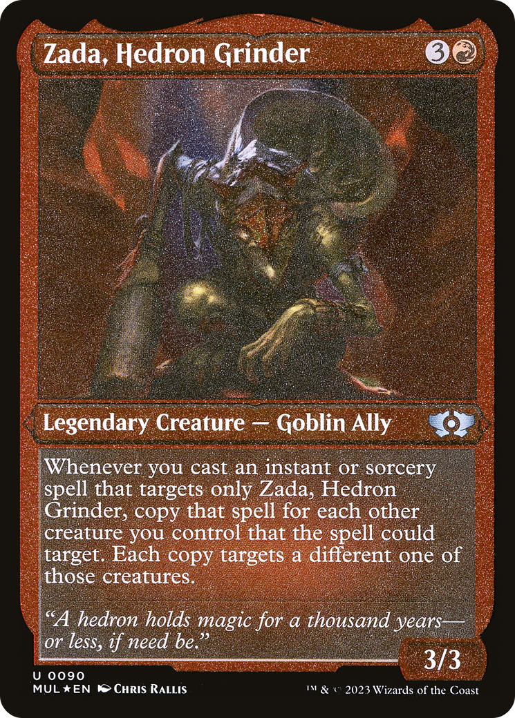 Zada, Hedron Grinder (Foil Etched) [Multiverse Legends] - The Mythic Store | 24h Order Processing