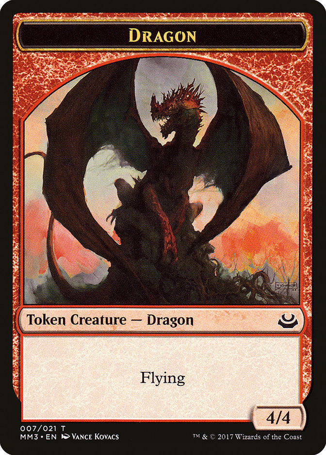 Dragon Token [Modern Masters 2017 Tokens] - The Mythic Store | 24h Order Processing