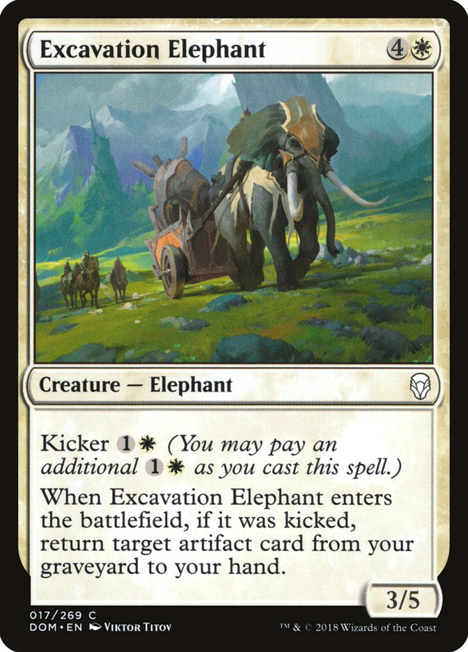 Excavation Elephant [Dominaria] - The Mythic Store | 24h Order Processing