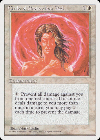 Circle of Protection: Red [Rivals Quick Start Set] - The Mythic Store | 24h Order Processing