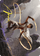 Kellan, the Fae-Blooded Art Card (Gold-Stamped Signature) [Wilds of Eldraine Art Series] - The Mythic Store | 24h Order Processing