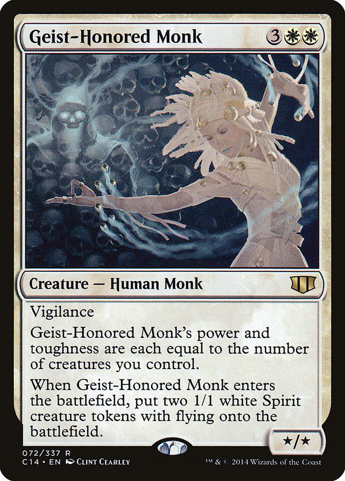 Geist-Honored Monk [Commander 2014] - The Mythic Store | 24h Order Processing