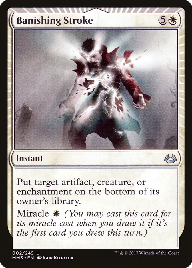 Banishing Stroke [Modern Masters 2017] - The Mythic Store | 24h Order Processing