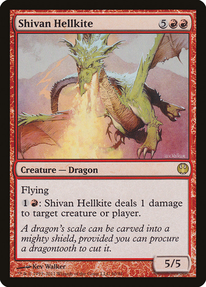 Shivan Hellkite [Duel Decks: Knights vs. Dragons] - The Mythic Store | 24h Order Processing